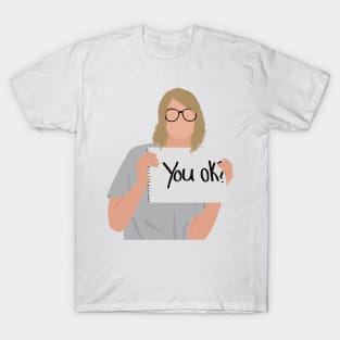 you belong with me you ok okay meme fan art T-Shirt